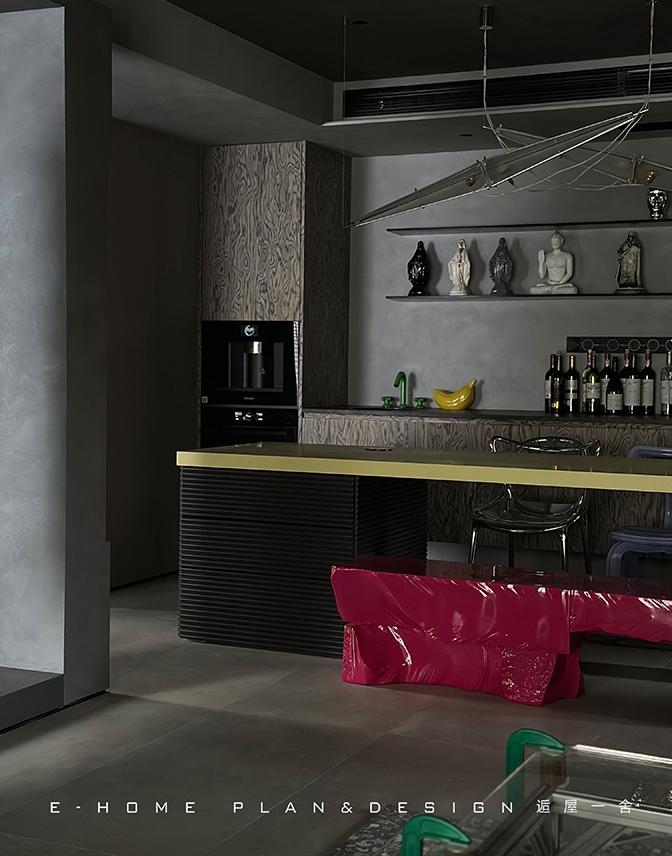 泡泡玛特手办屋主个性生活住宅设计丨逅屋一舍-16