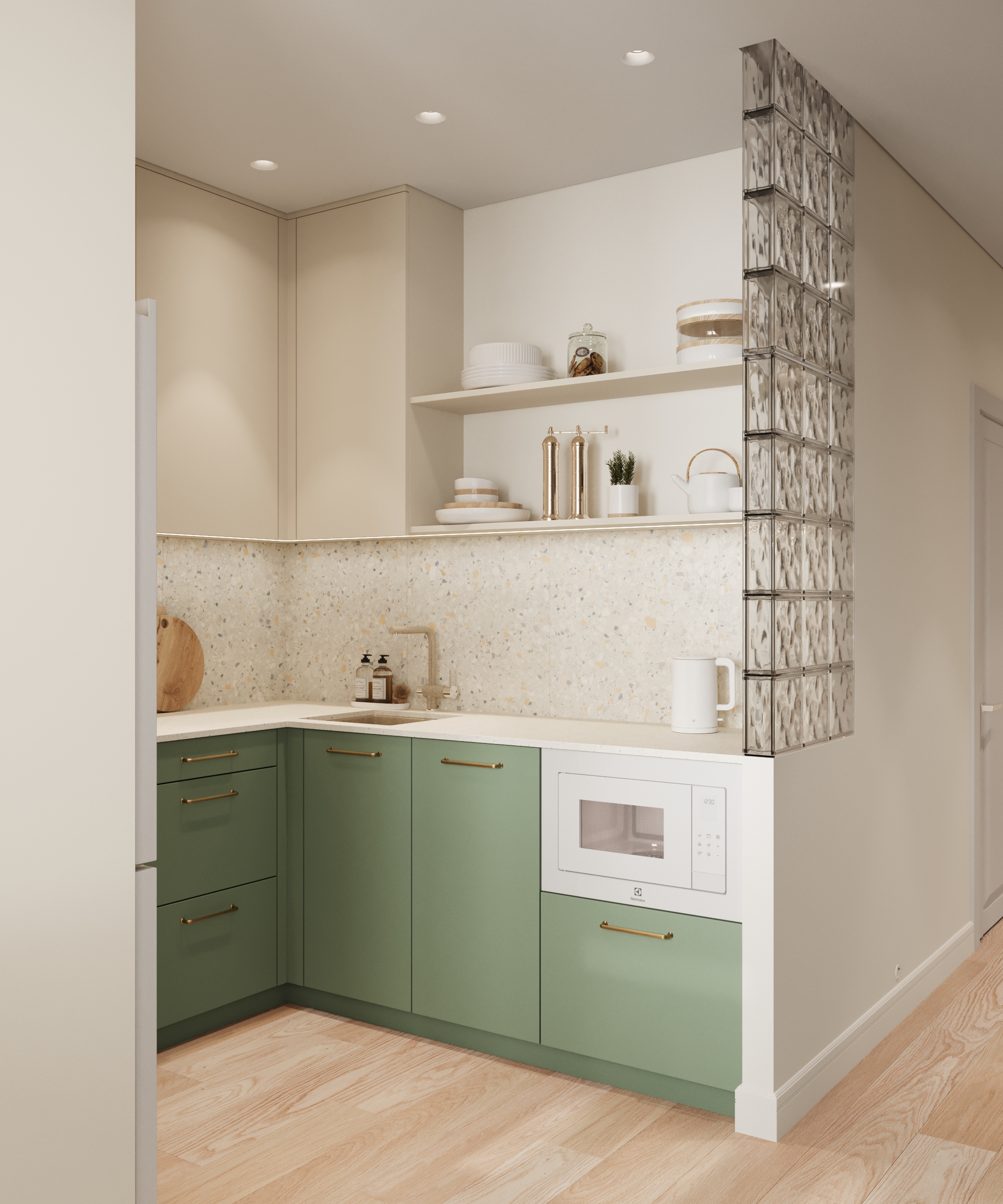 Bright apartment for a family-10