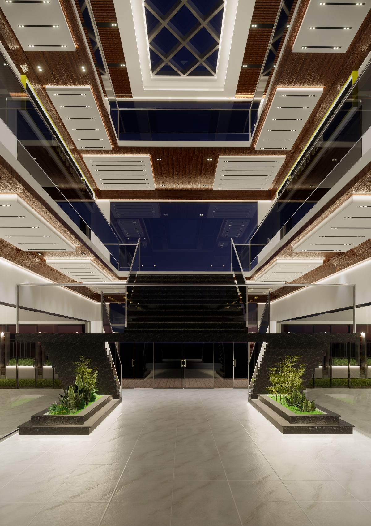 PLAZA DESIGN [EXTERIOR ELEVATION & INTERIOR-6