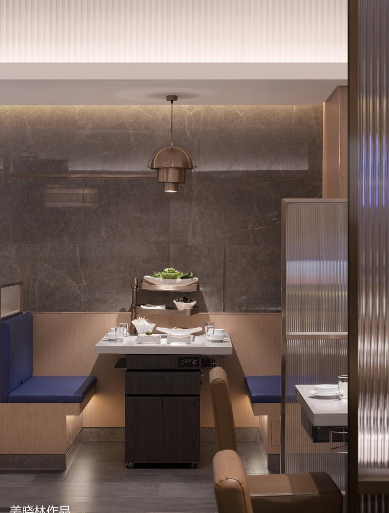 共向设计丨火锅店丨新意海底捞 宁波海底捞北仑银泰店丨中国宁波-20