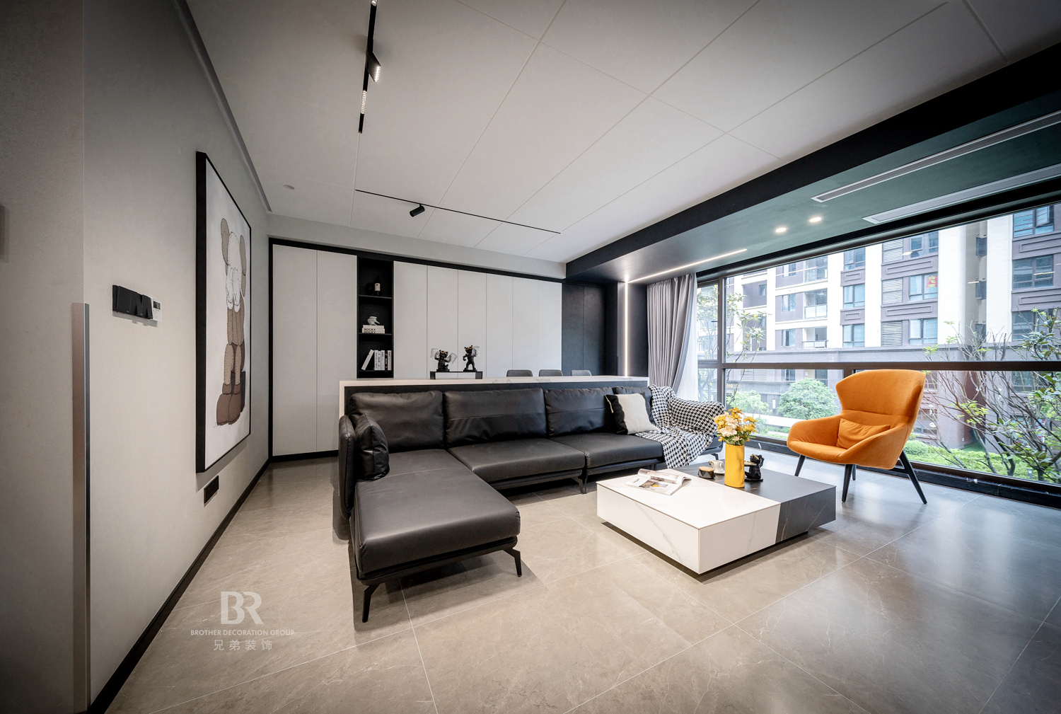 重庆电建洺悦城 130 平现代风格装修设计丨中国重庆丨重庆兄弟装饰公司-9