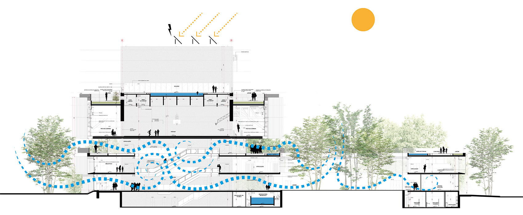 Sesc Parque Dom Pedro II项目丨巴西圣保罗丨Una Arquitetos-43