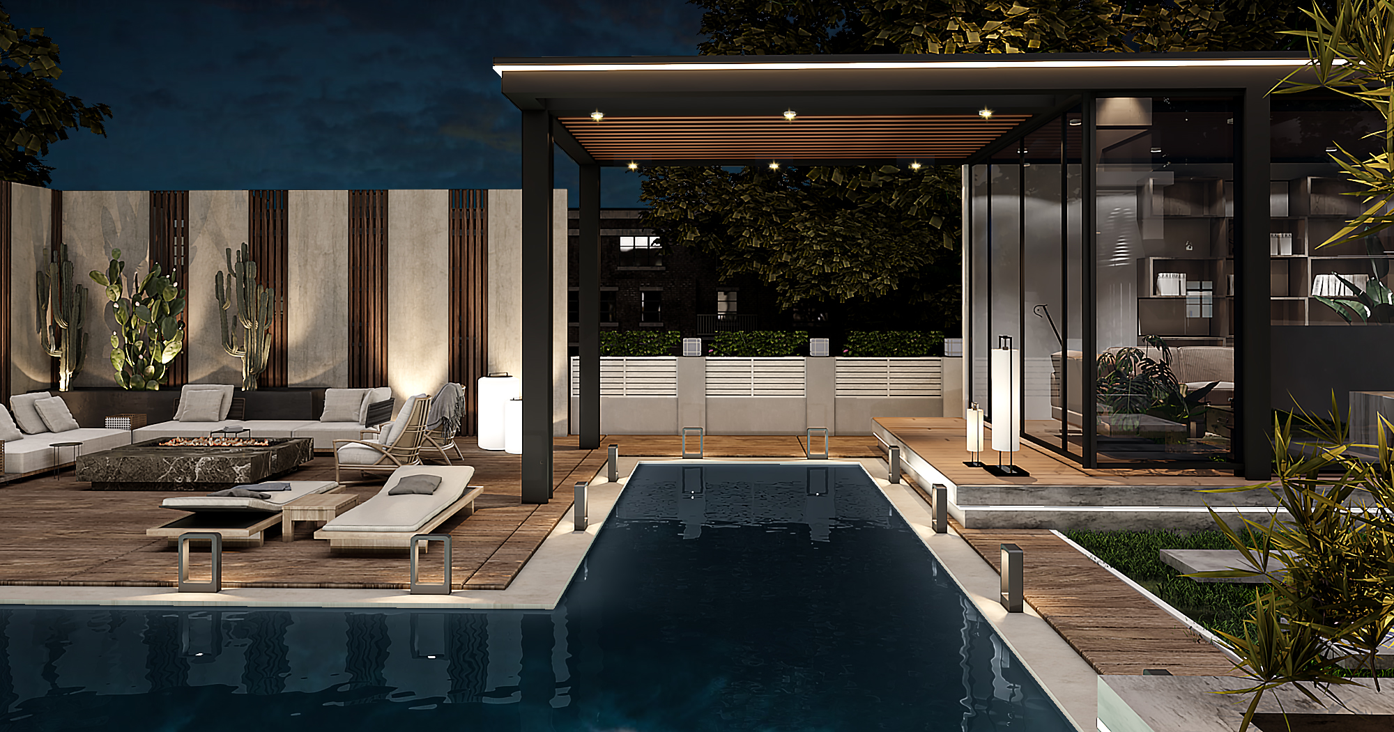 私人住宅外部和景观设计丨埃及-0