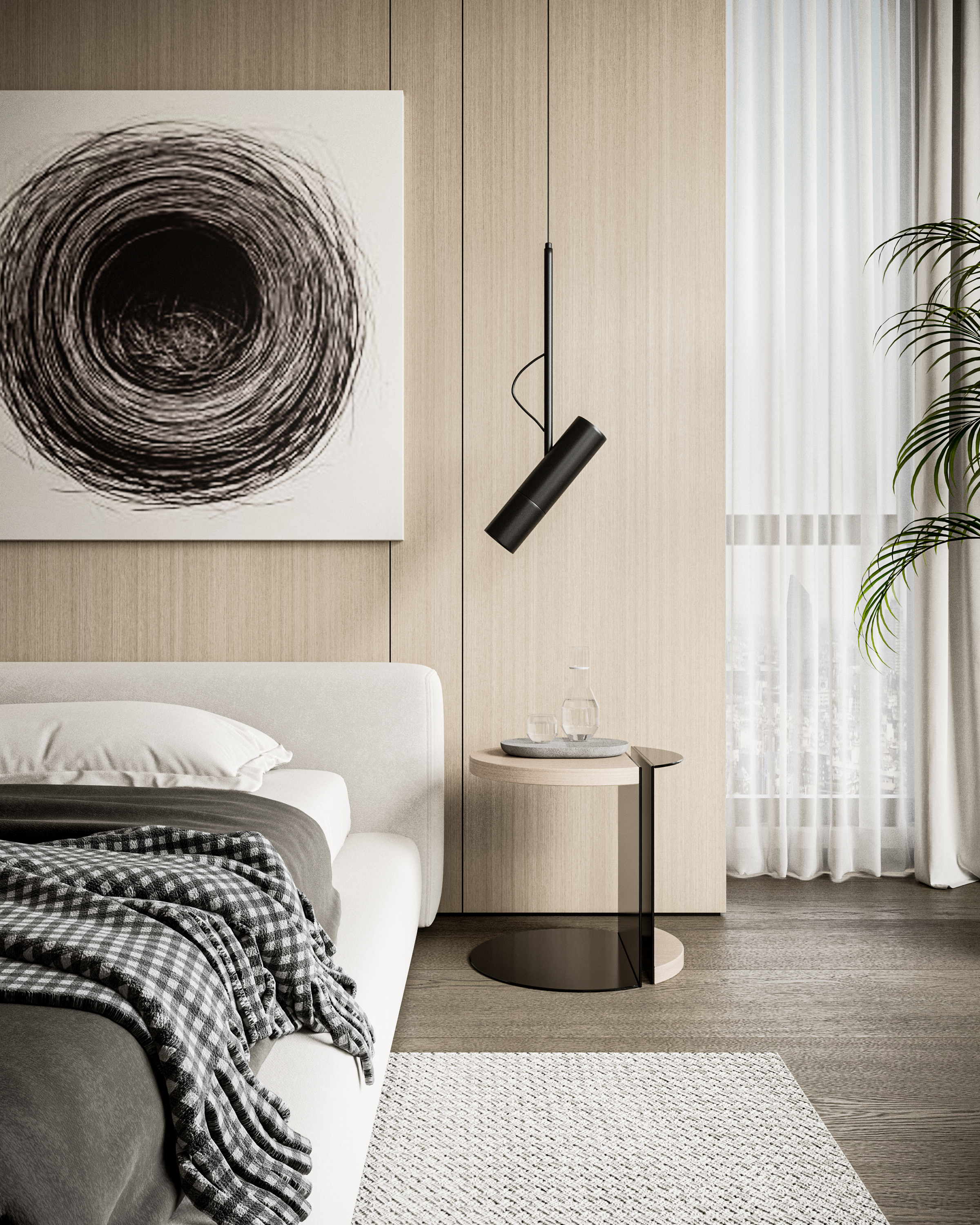 现代风格别墅效果图作品丨冈舍-27