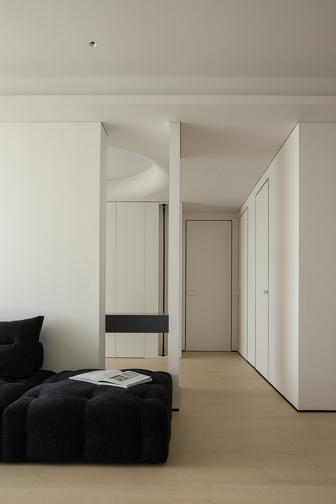 《未染》江苏99平精装改造丨中国盐城丨南舍空间设计-5