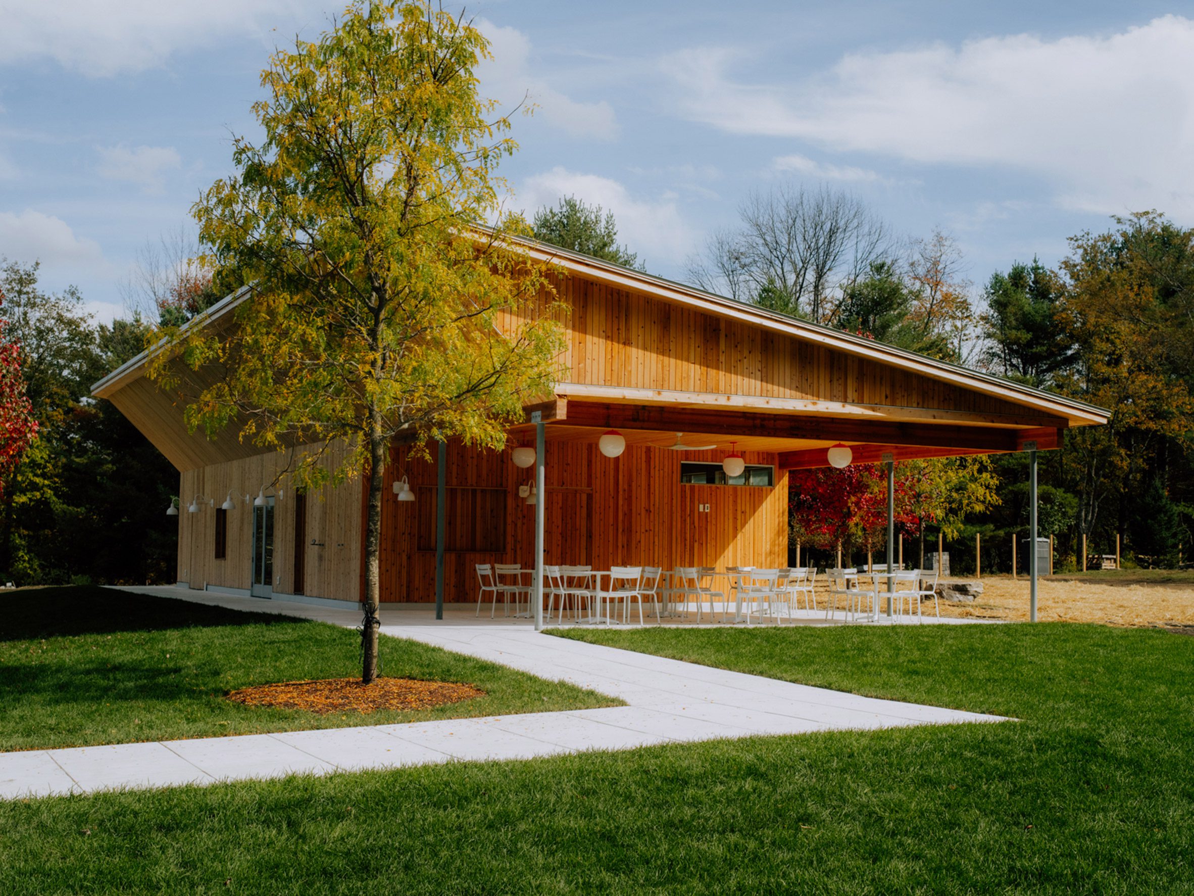 Prospect Berkshires "landscape hotel" features cedar-clad cabins in Massachusetts-24