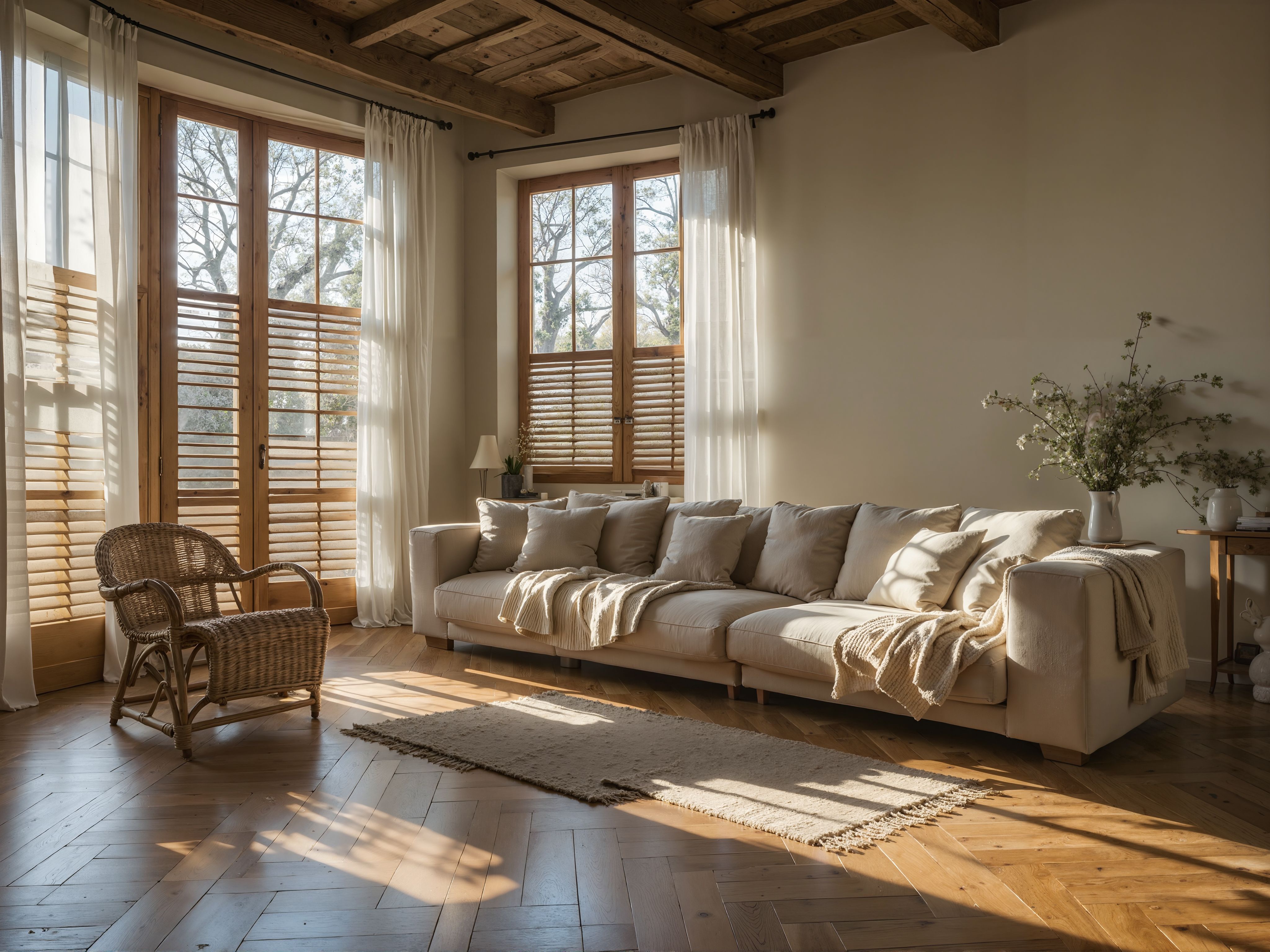 澄光漫溢，结构叙事：筑就法式乡村的呼吸感-17