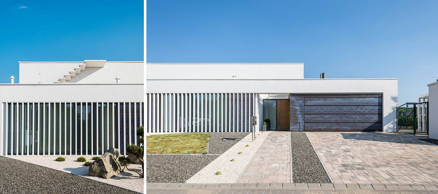 湖畔别墅 | 绿色大地与光影的和谐交响-17