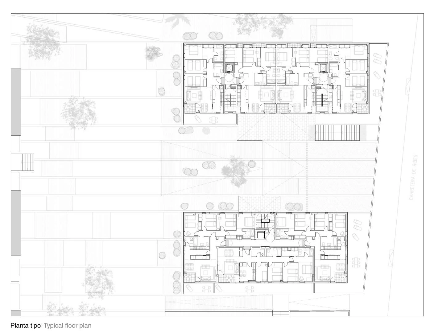 巴塞罗那公路住宅丨西班牙巴塞罗那-10