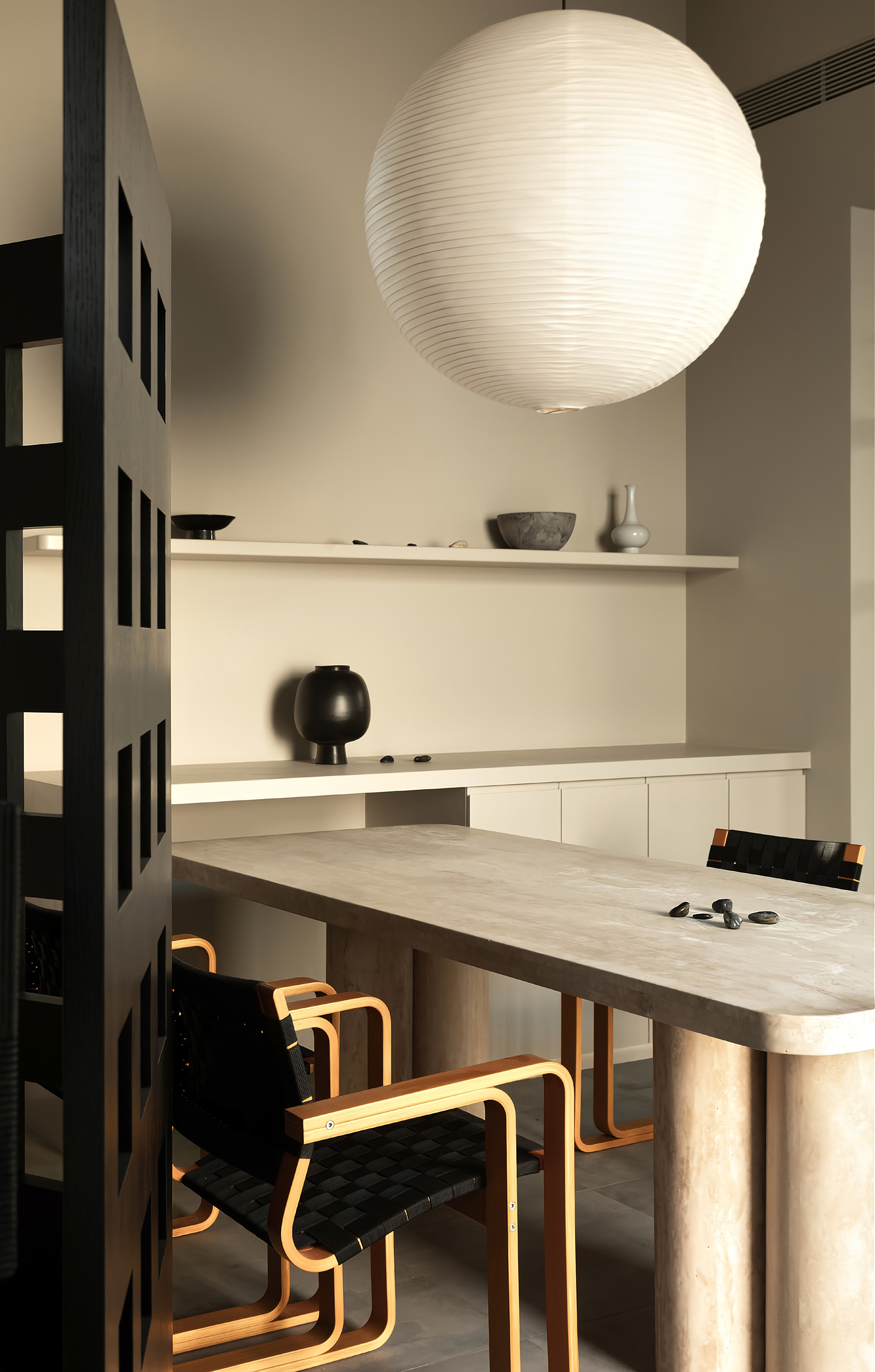 米色中古风的家丨中国河北丨NOTHING DESIGN-13