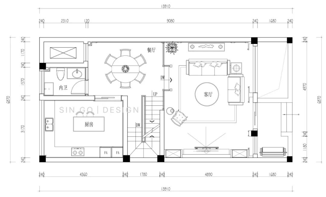 湖畔御园美式联排别墅设计丨星杰-52
