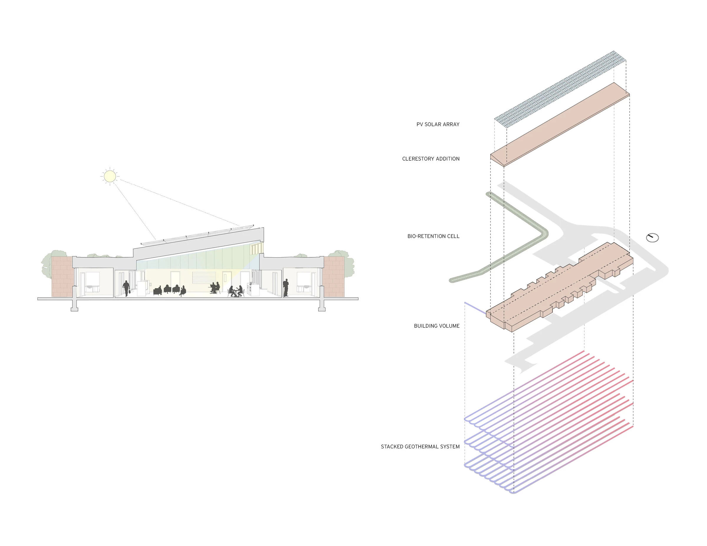 导向链接中心丨美国爱荷华丨Neumann Monson Architects-18