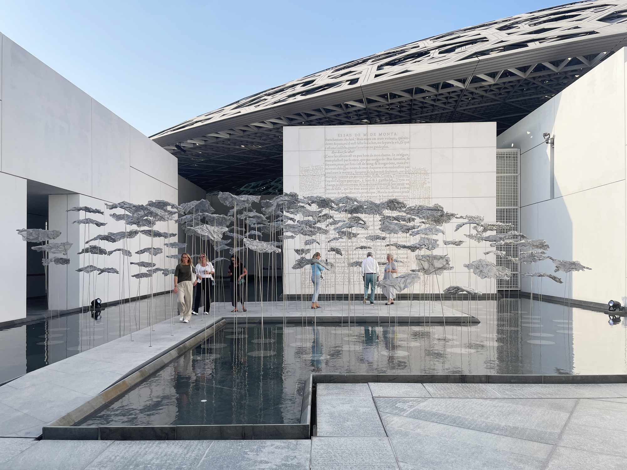 Choreography of a Cloud, Dancing Shadows Art Pavilion at the Louvre Abu Dhabi / YOKOMAE et BOUAYAD-14