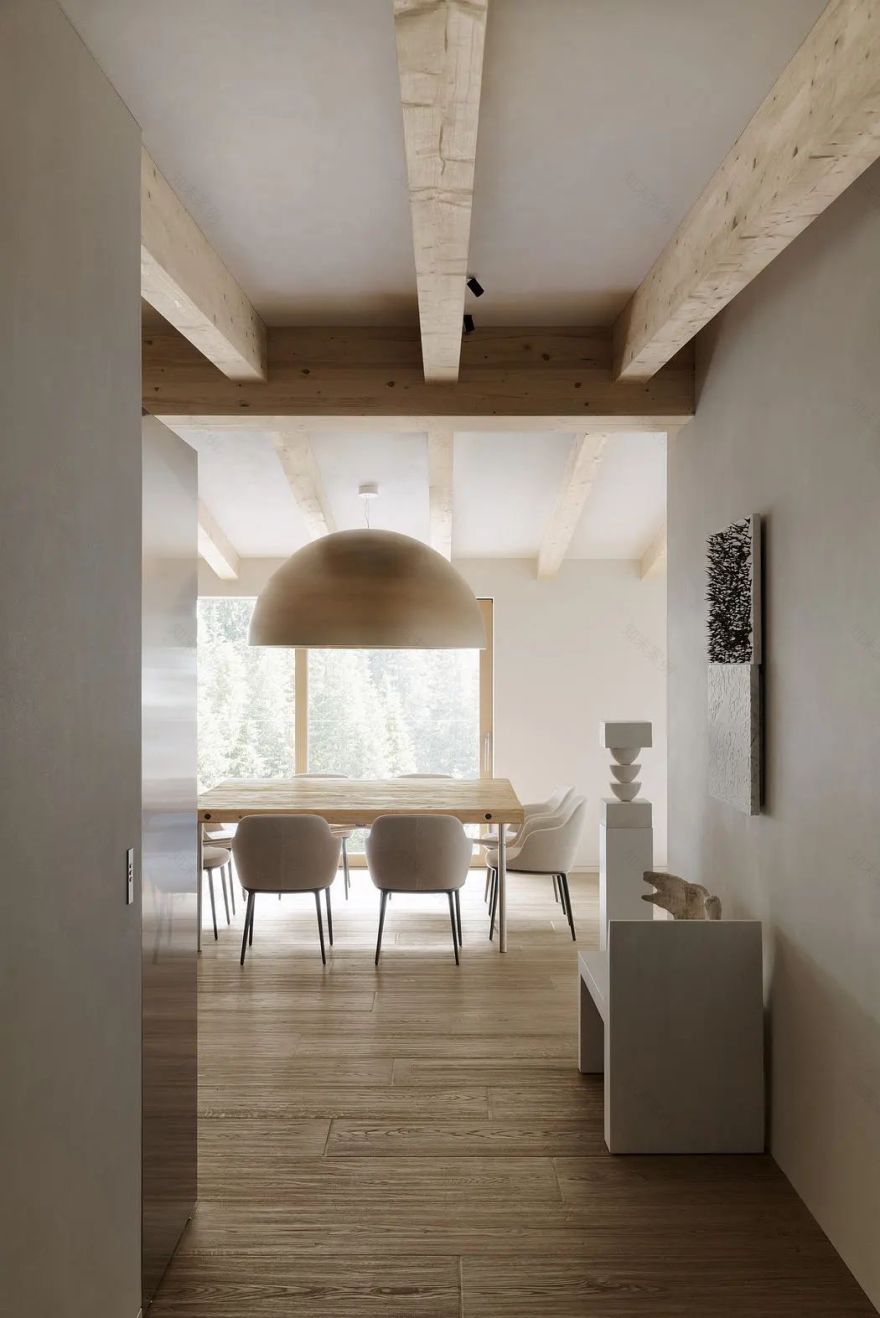 多洛米蒂山私人公寓丨意大利丨Lissoni Partners-17