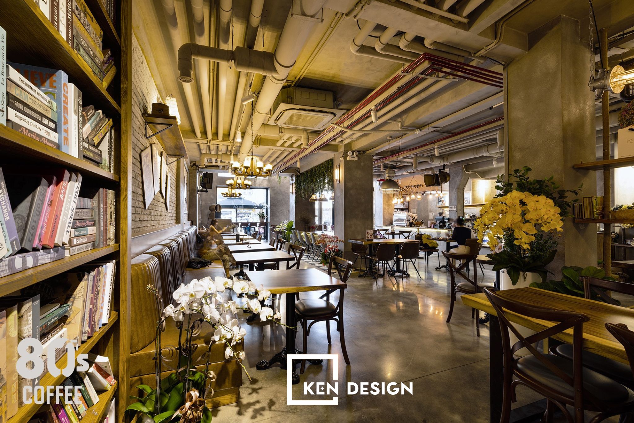 80s Coffee 咖啡店设计-18