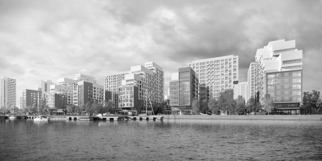 ЖК «Ривер парк»（“河滨公园”住宅综合体）丨АБ «Остоженка»（“奥斯坦卡”建筑事务所）-17