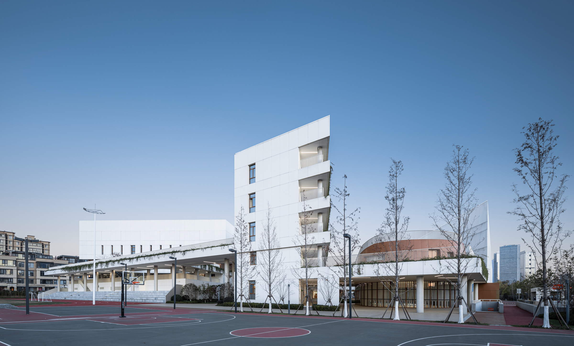 为校园“留白”：金陵中学附属中小学 / 九城都市-16