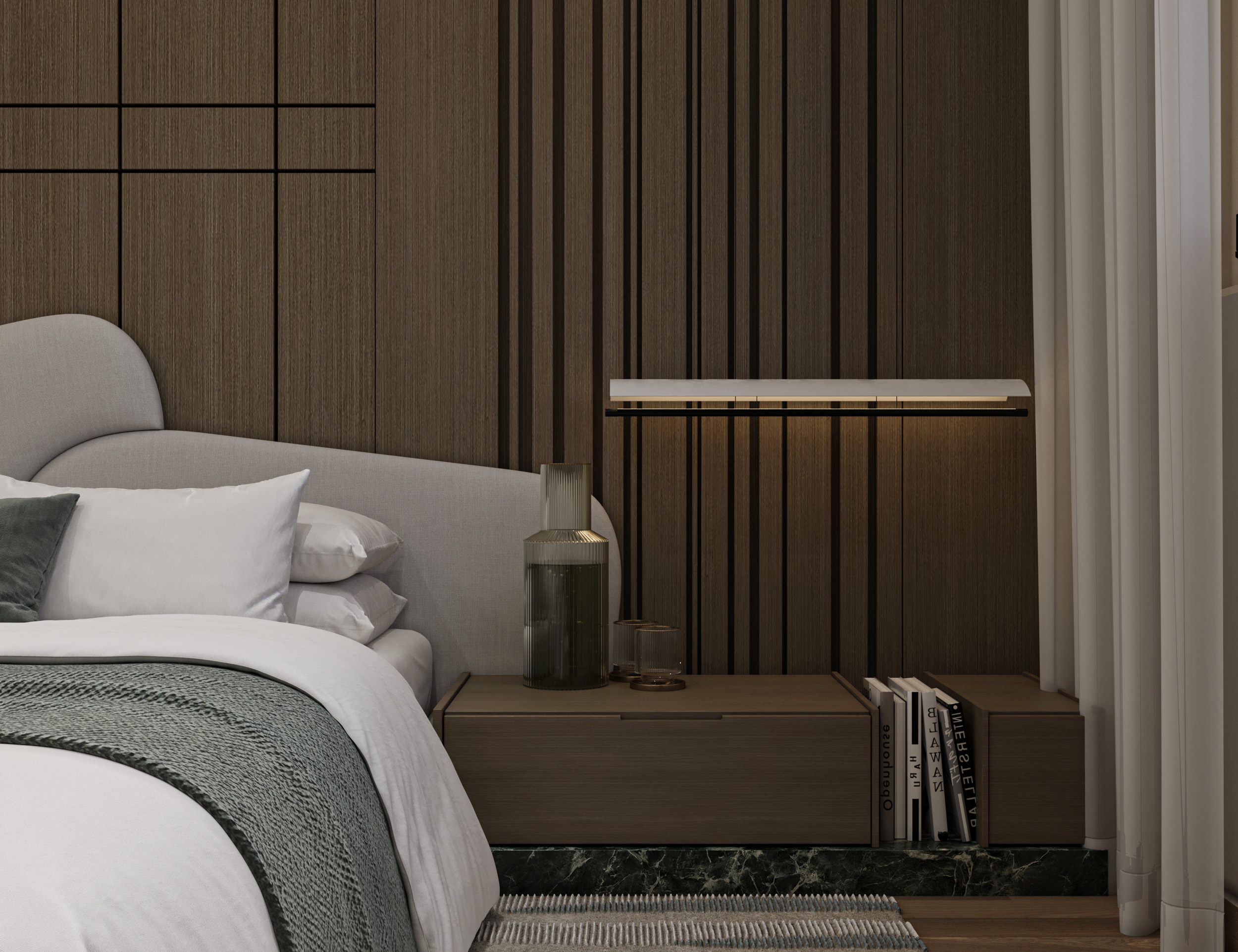 主卧室设计丨埃及-2