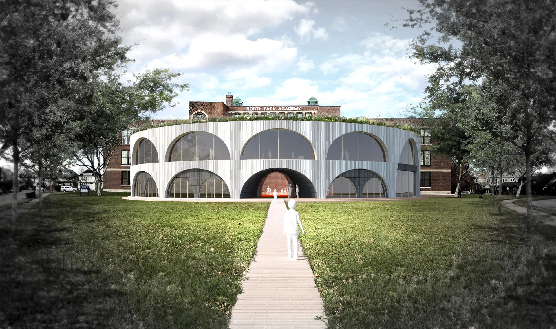 North Park Academy 扩建项目丨美国布法罗-19