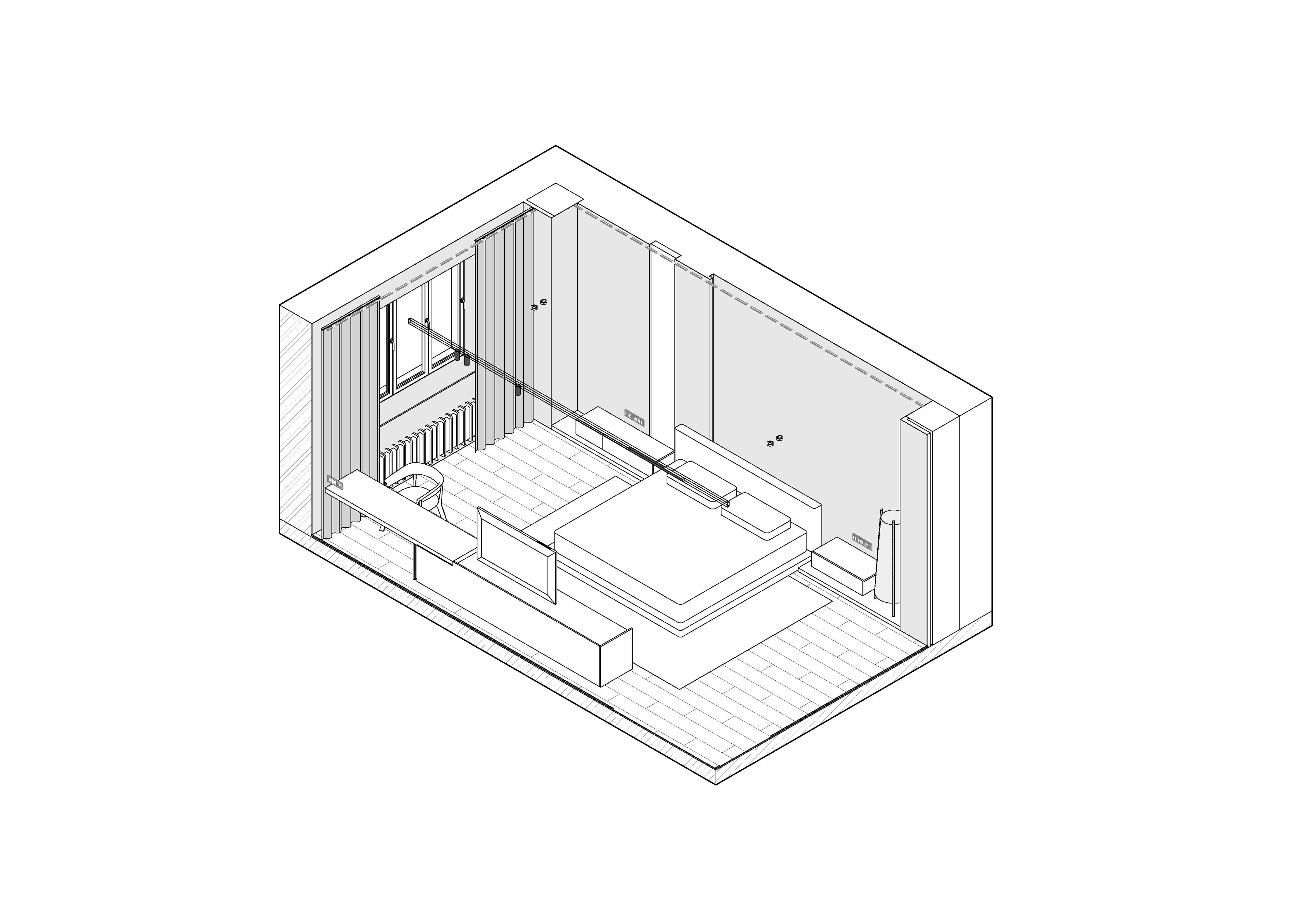 ЖК:Александровский 公寓室内设计项目丨俄罗斯车里雅宾斯克丨Ananev Architects-57