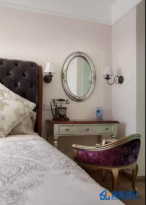 摩卡格调——小三房的美式清新调——侨城豪苑设计完工实景-11