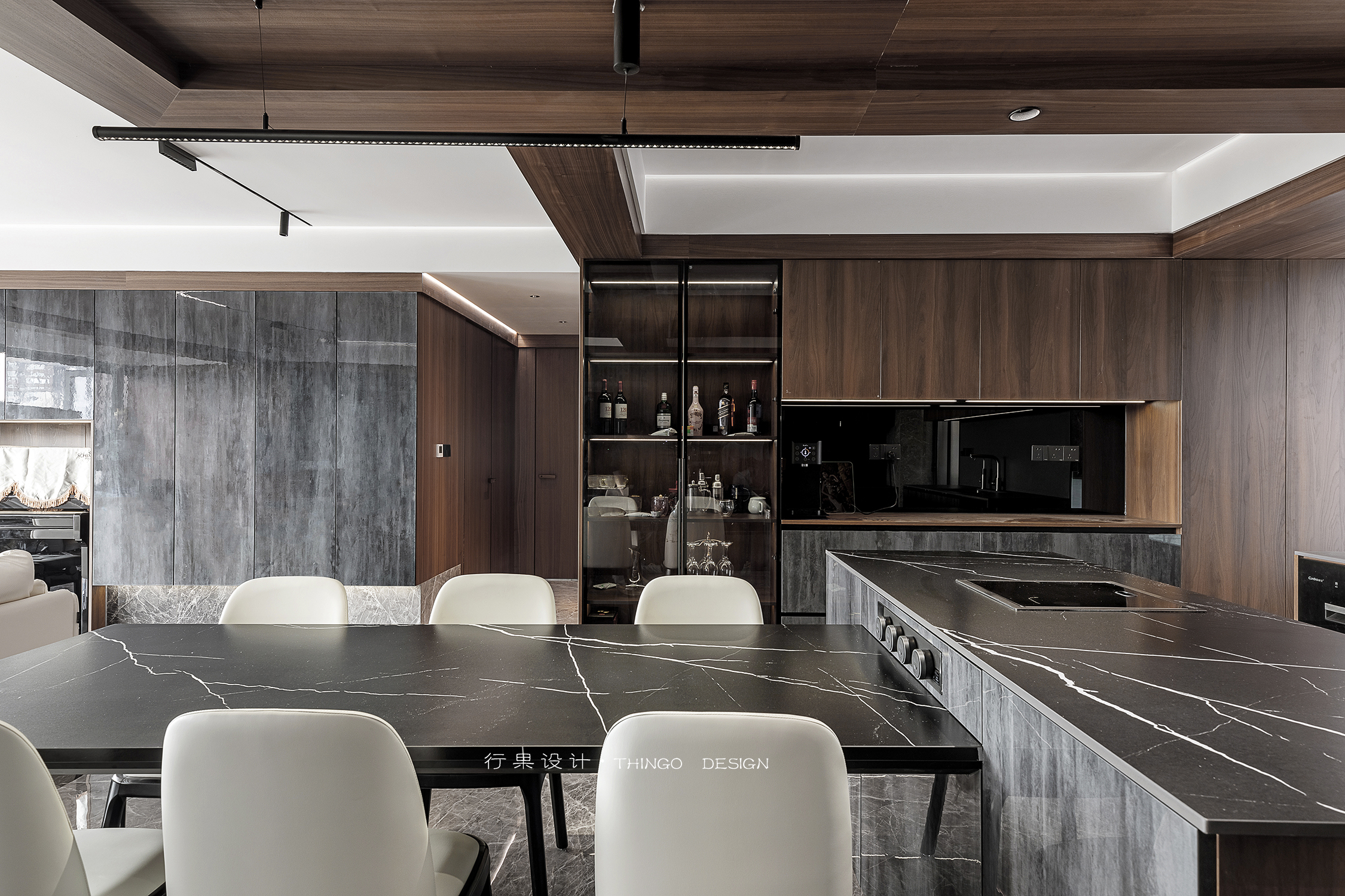 贵阳阅山湖云著杜府台式简约设计典范丨中国贵阳丨竹石空间-8