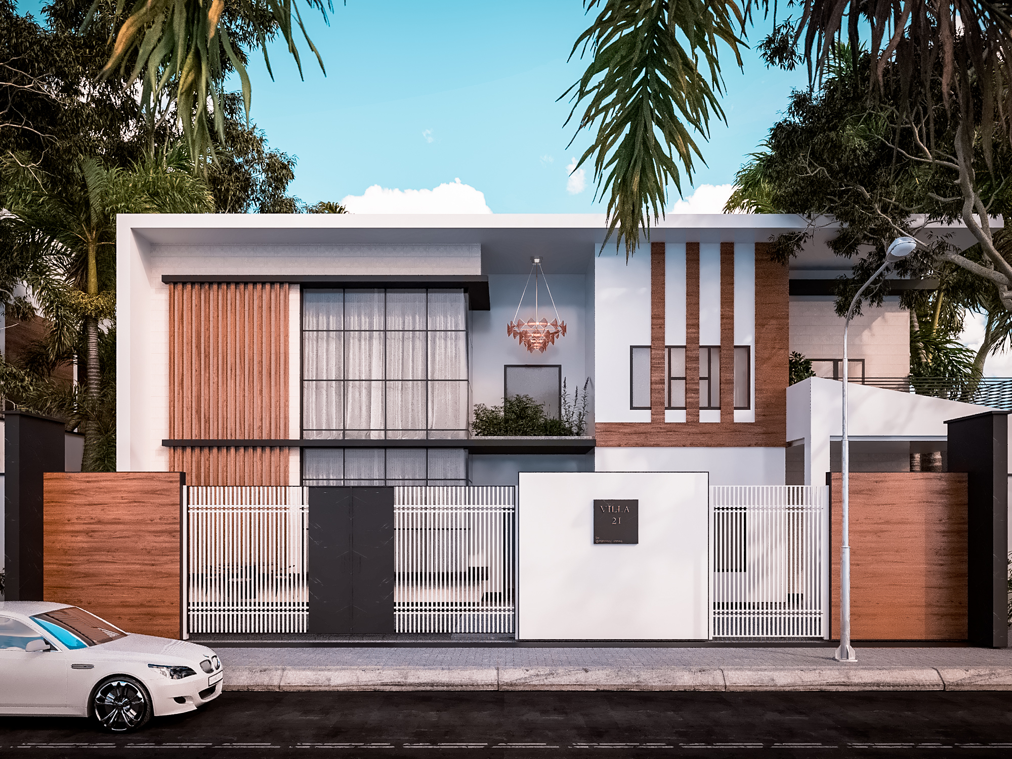 别墅外观设计可视化项目丨埃及丨Mahmood Ahmed-8