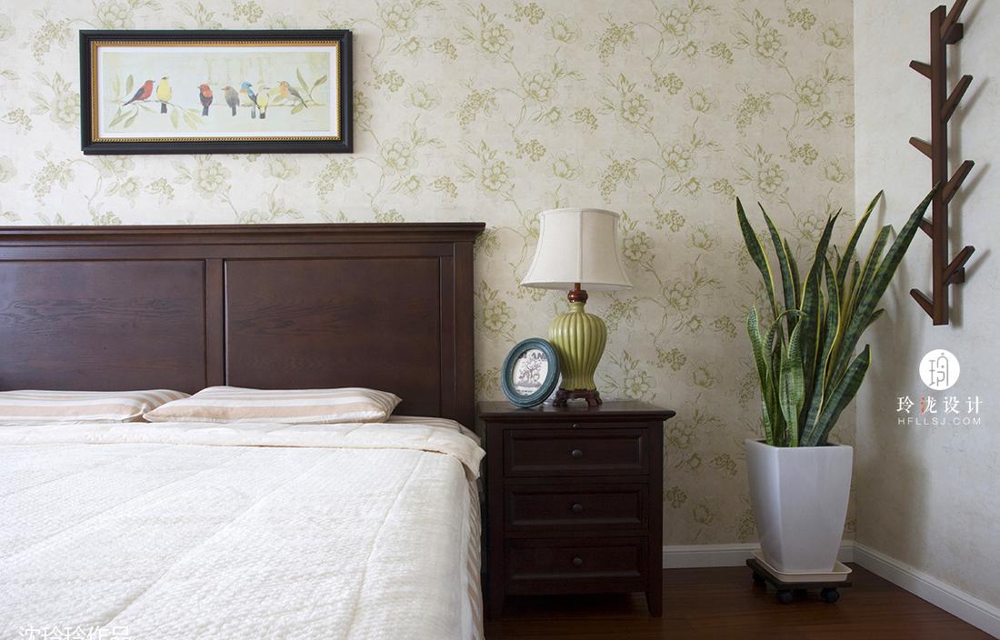 合肥新景花园家居装修设计 | 绿色浪漫,美式木屋-37