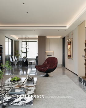 现代风家装效果图案例