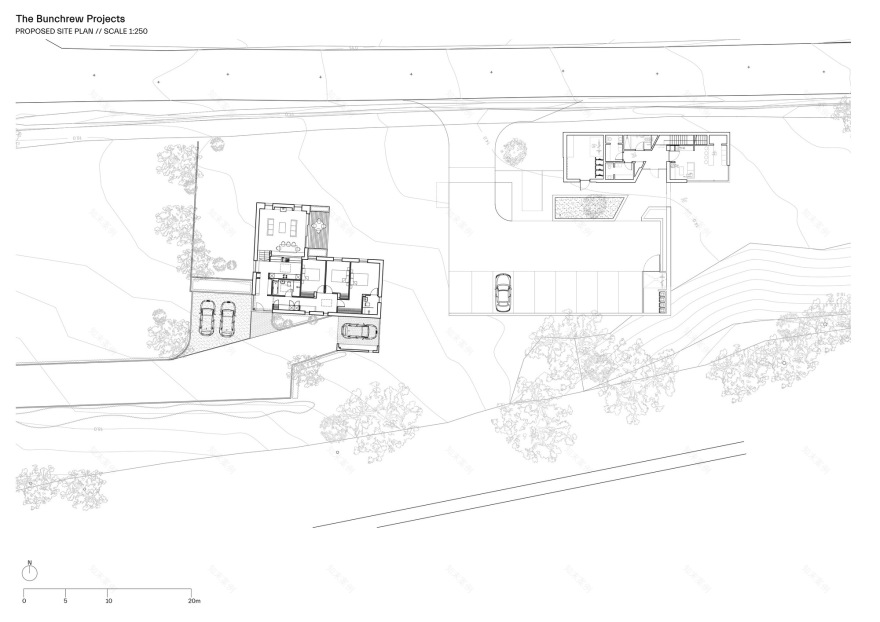 一间办公室和两所房子丨英国因弗内斯丨Loader Monteith-15