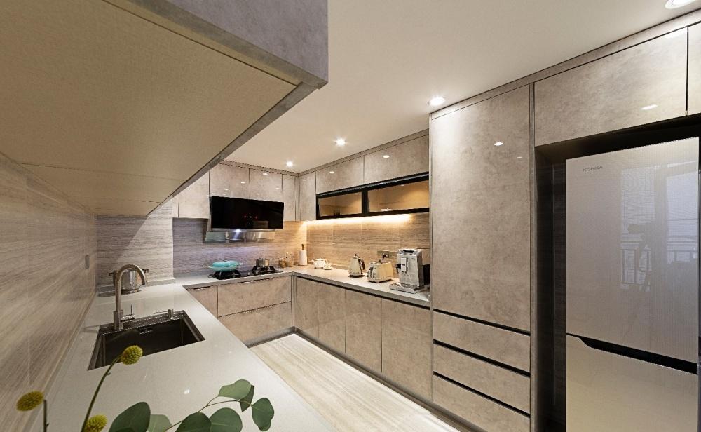 平层 200㎡精装房爆改法式复古轻奢-33