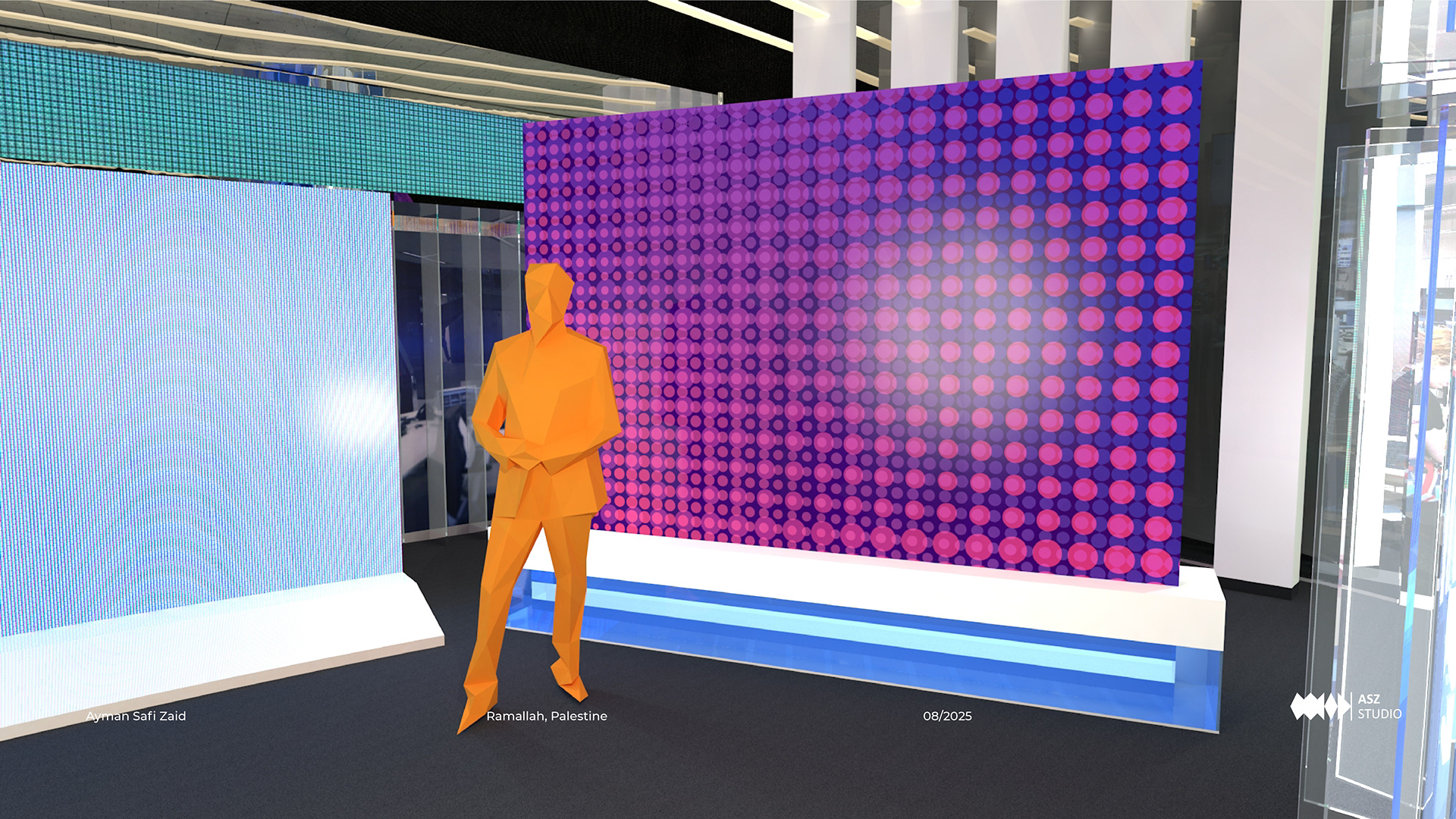 巴勒斯坦广播公司（PBC）新闻工作室设计丨ASZ Studio-25