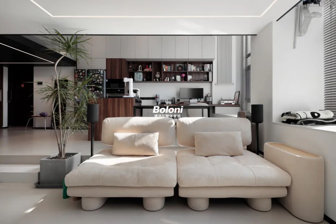78㎡现代简约 loft公寓 实景案例丨博洛尼-29