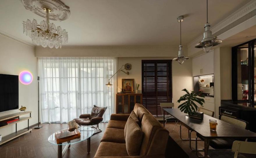 梦幻复古公寓,巧妙改造破解风水难题-87