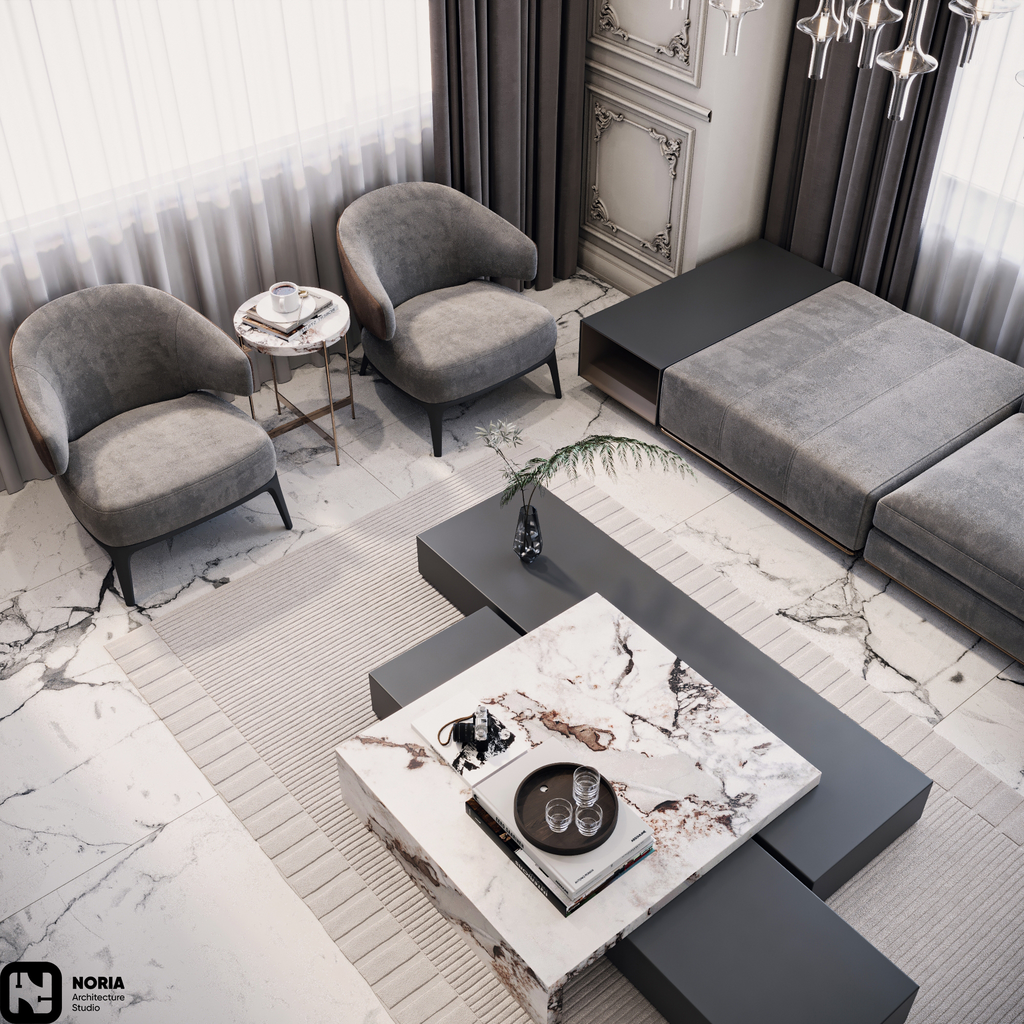 Luxury Master Bedroom in KSA-16