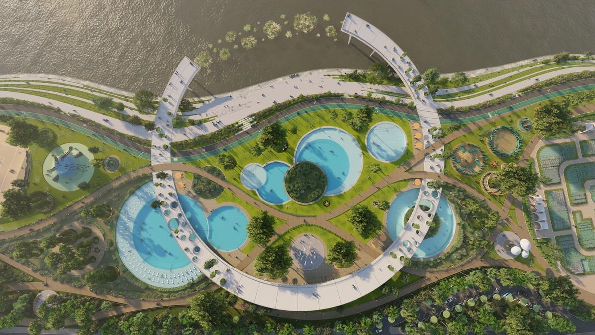 江汉公园天然游泳池丨韩国首尔丨佰筑设计（上海）+Carve（阿姆斯特丹）-14