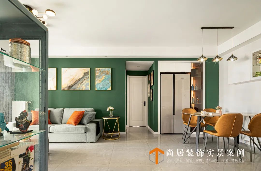 中海国际社区现代风格三室两厅设计丨尚居装饰-28