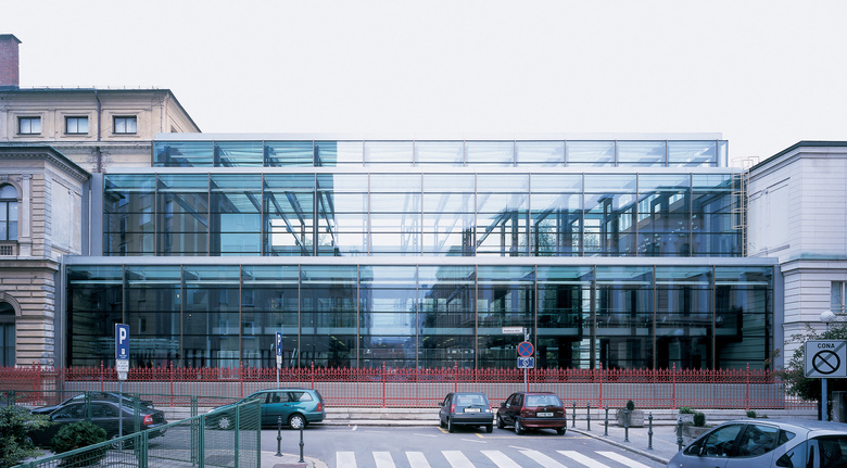 卢布尔雅那国家美术馆中央部分丨斯洛文尼亚丨Sadar+Vuga-14