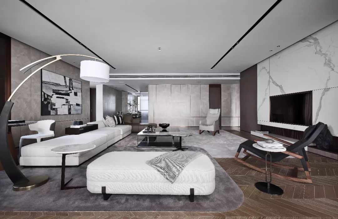 归真生活 | 温州 770㎡现代简约雅墅，沐光海棠-99