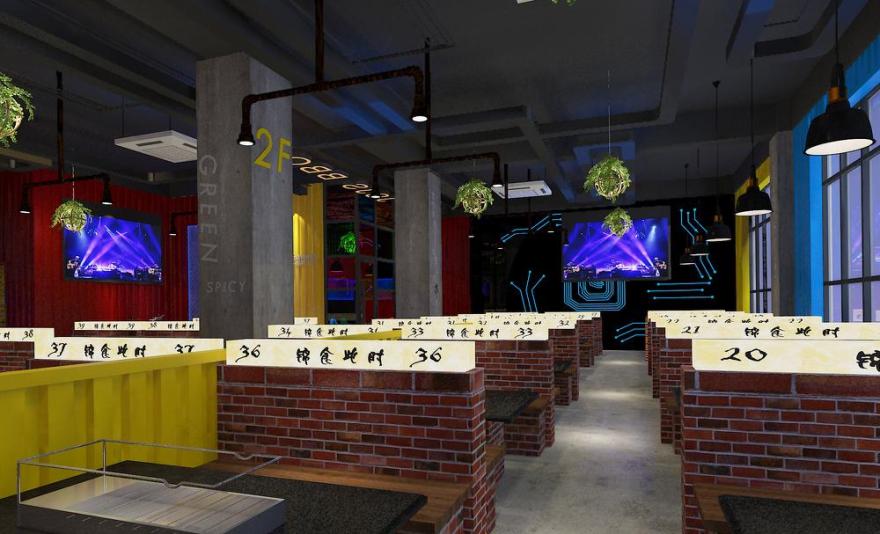 天津武清区锦食此时烧烤店 | 王本设计打造独特烧烤空间-10