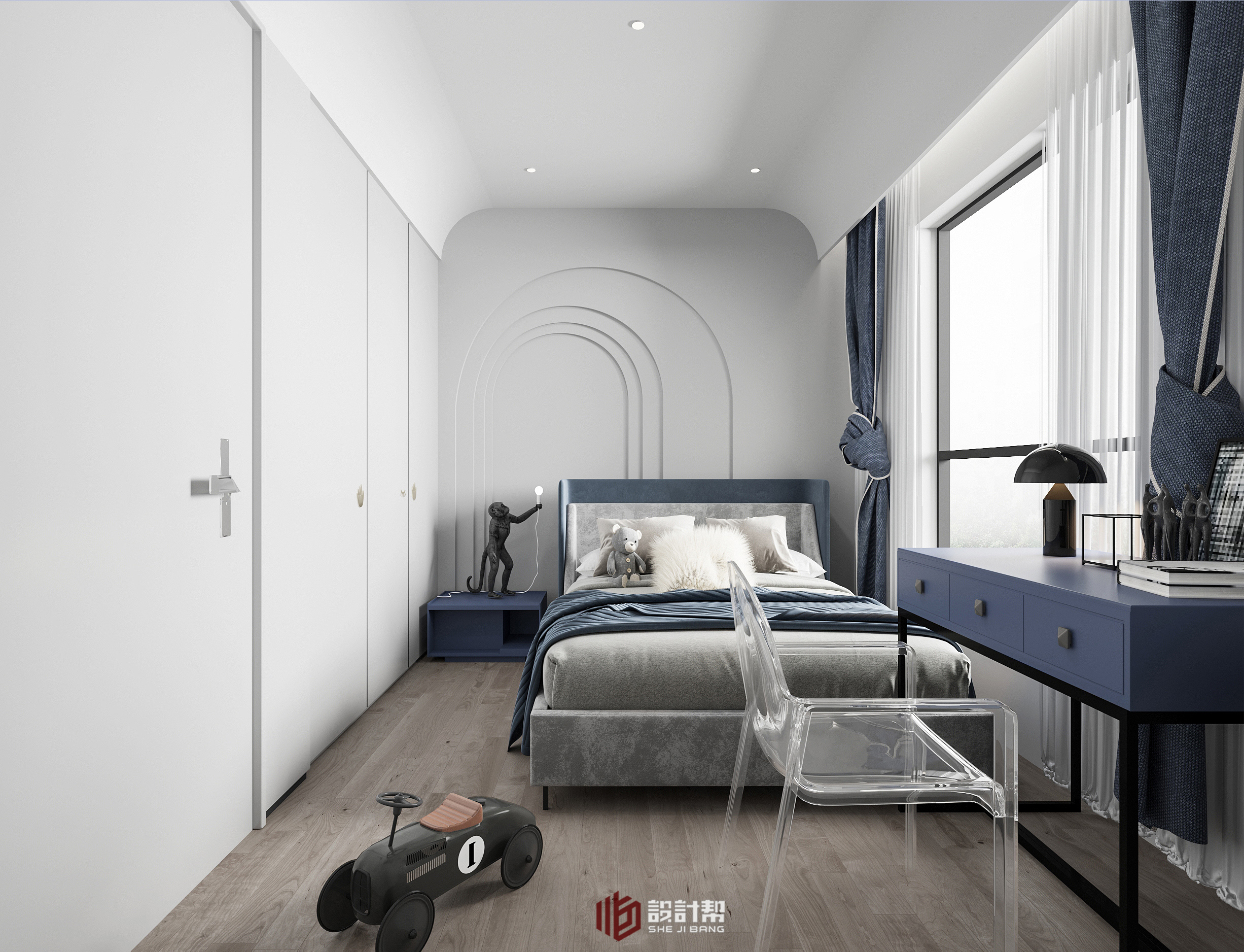 新疆乌鲁木齐现代风格家居设计-10