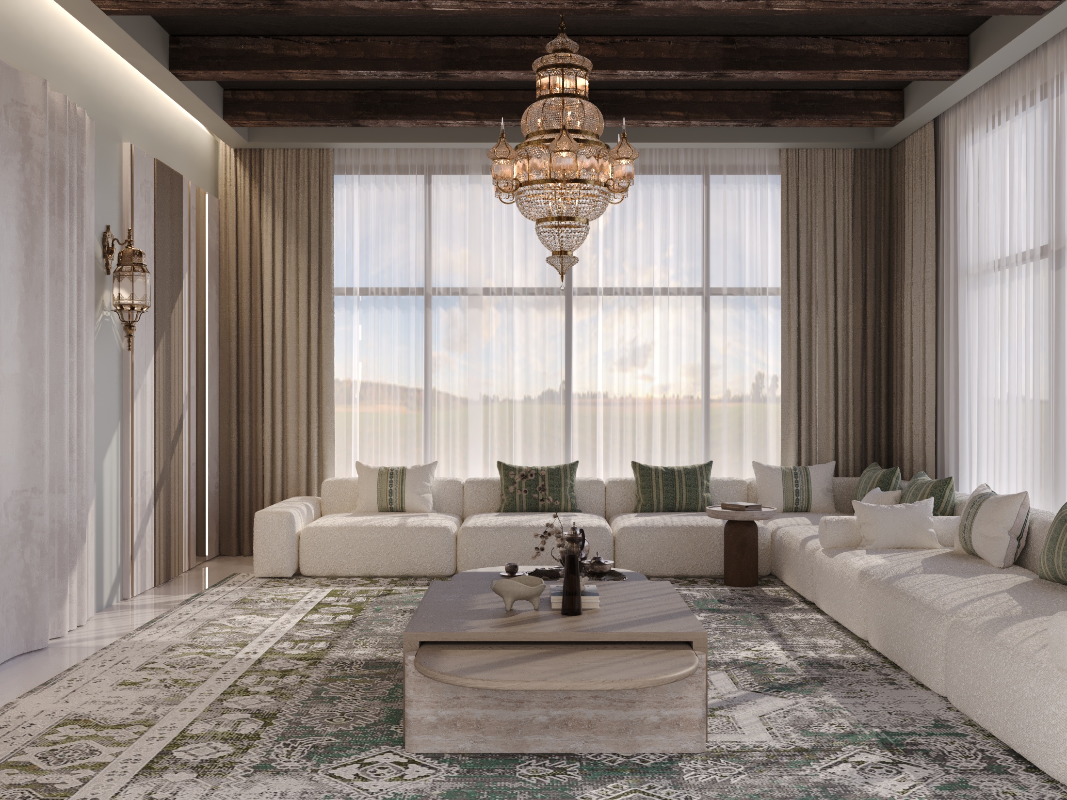 Arabic Majlis Interior Design-1