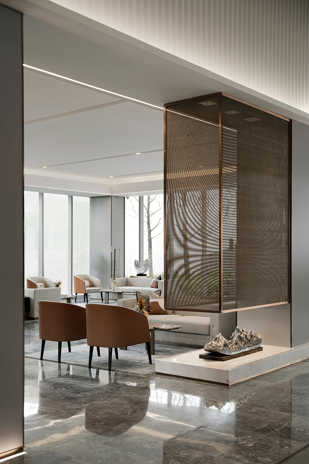 华鸿·招商雍景府售楼处丨中国宁波丨杭州美致家居设计有限公司-31