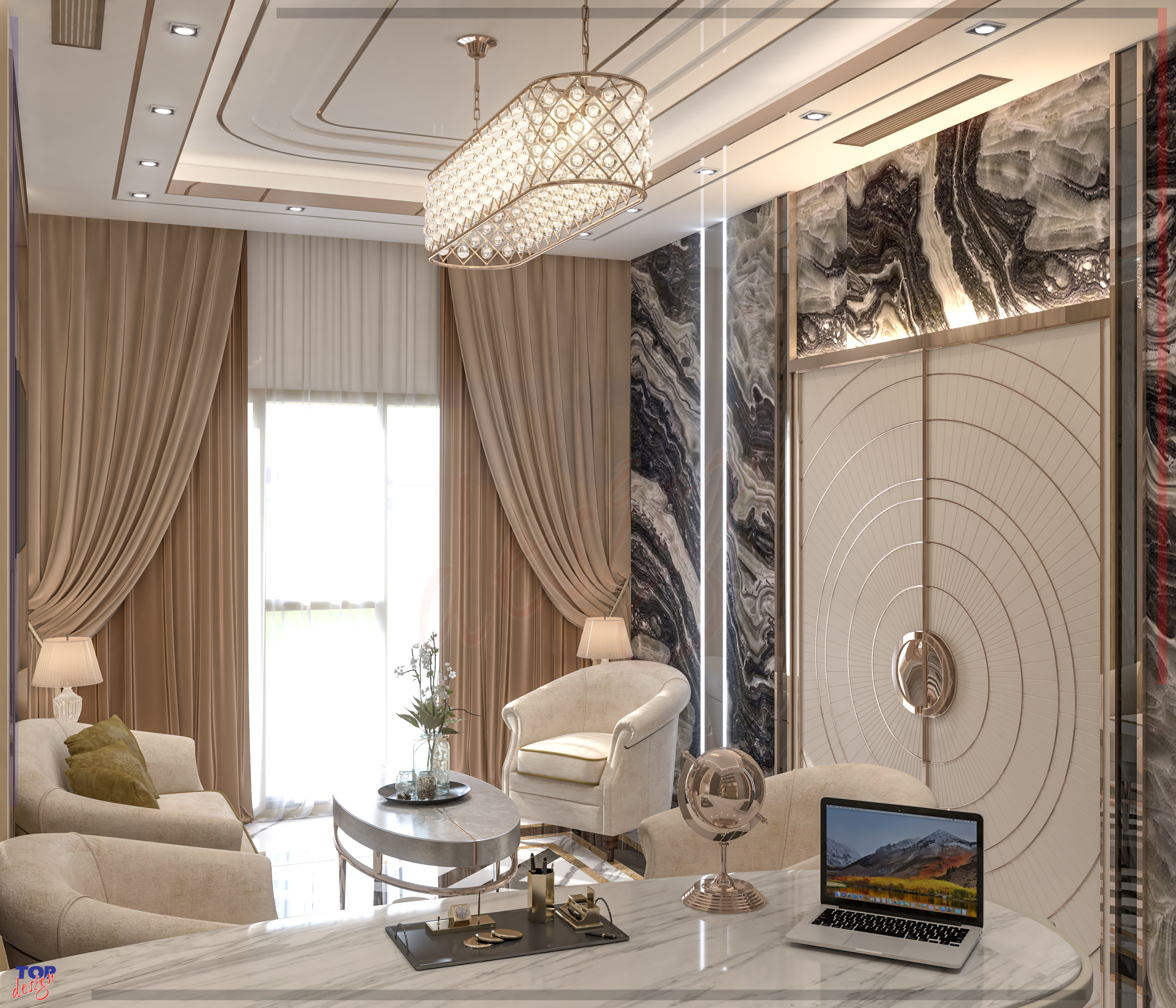 Project15,4 星级酒店设计“主办公室”选项 02丨叙利亚大马士革丨Top Design Office-5