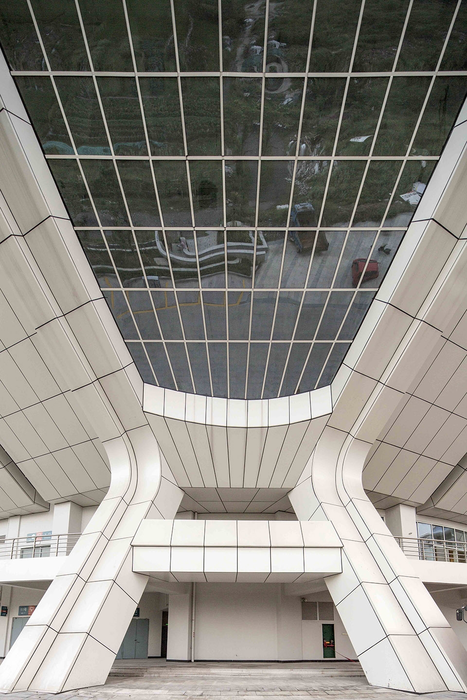 苍南体育中心 | 型钢桁架结构与曲线美学的完美结合-48