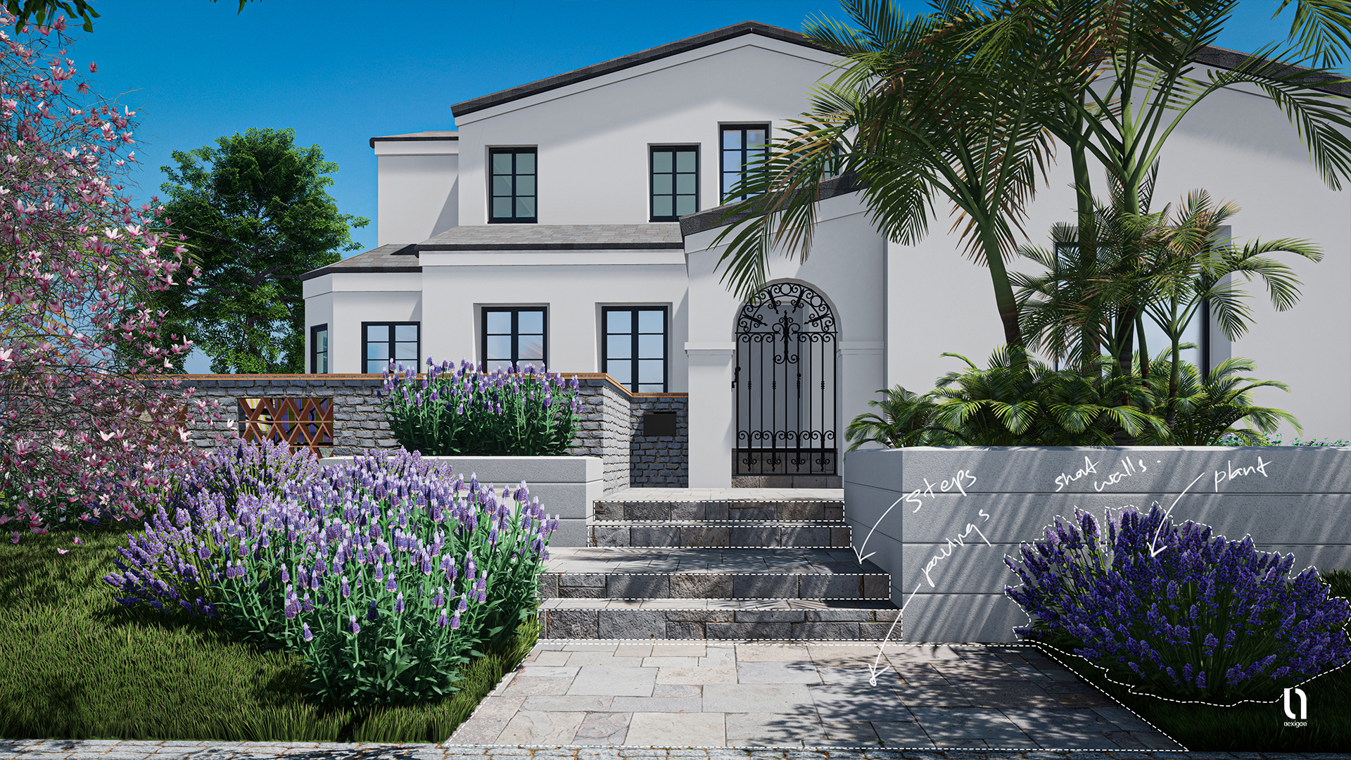 [CGI] Residential Landscape Project-3