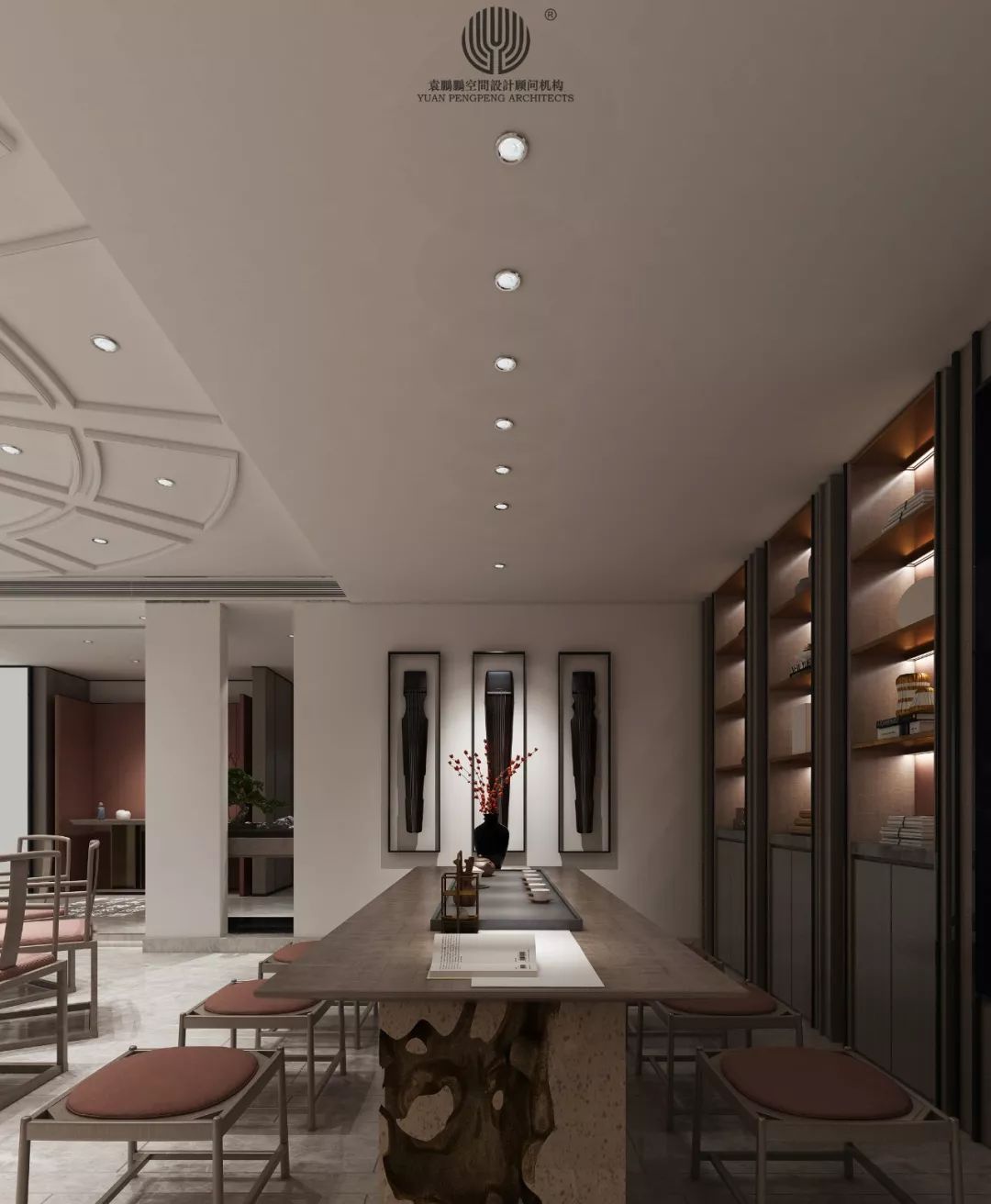 东方美学与现代空间交融的赐闲斋-39