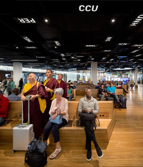 阿姆斯特丹机场第二候机厅,社交空间新定义-18