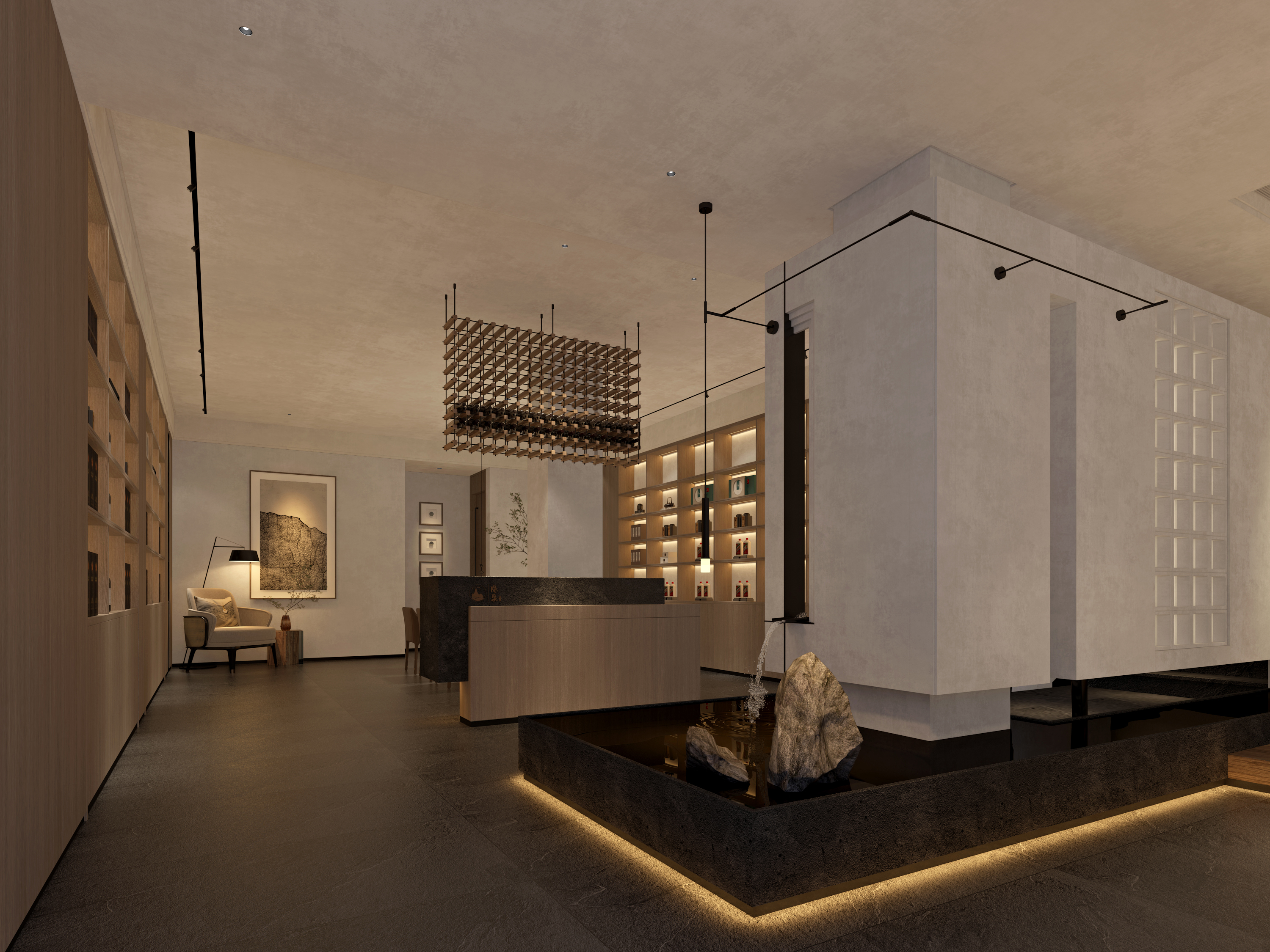 隐泉茶社丨中国郑州丨河南晟航建筑装饰设计有限公司-7