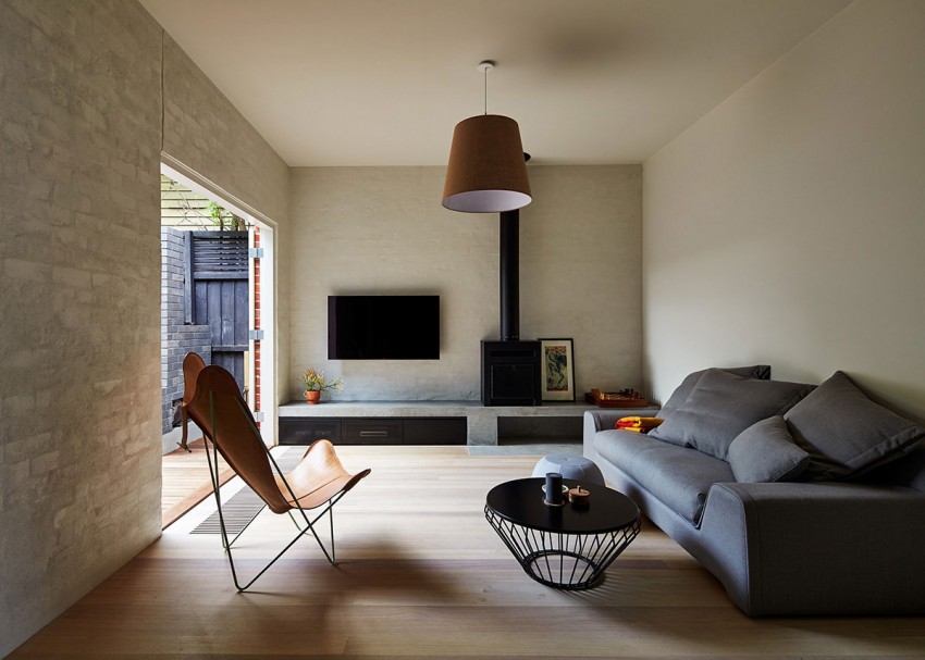 澳大利亚墨尔本郊区改造带木质山墙的别墅丨MAKE工作室-13